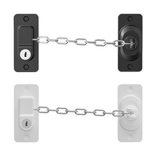 Window Chain Lock No Drilling
