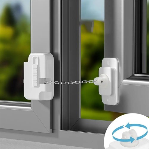 Adjustable window kid security - kid,