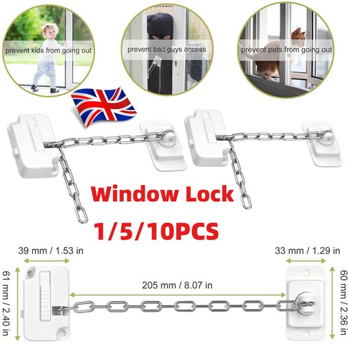 Window restrictor locks - window, no