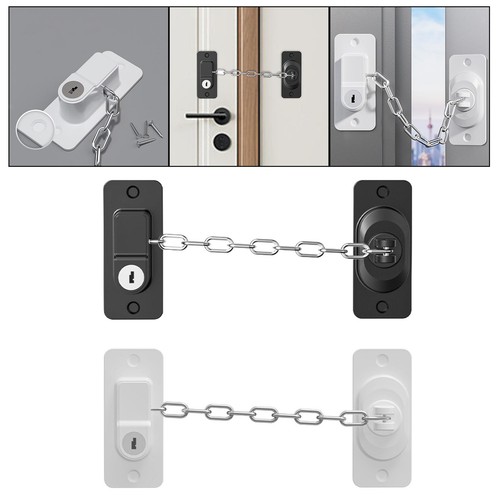 Window chain lock drilling - lock,