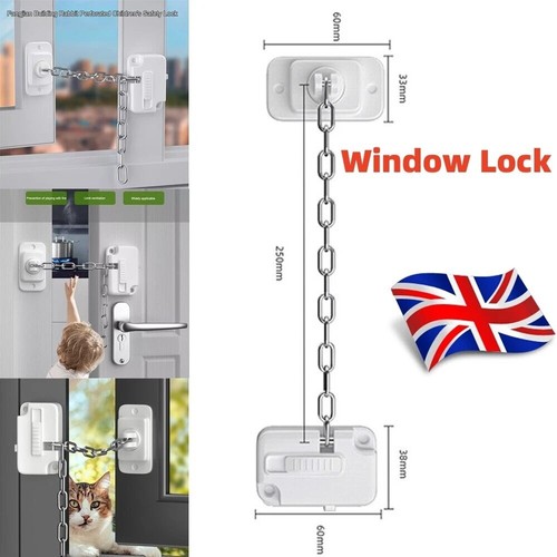 Window restrictor locks - locks, no
