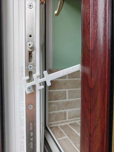 Upvc window restrictor - upvc, stop