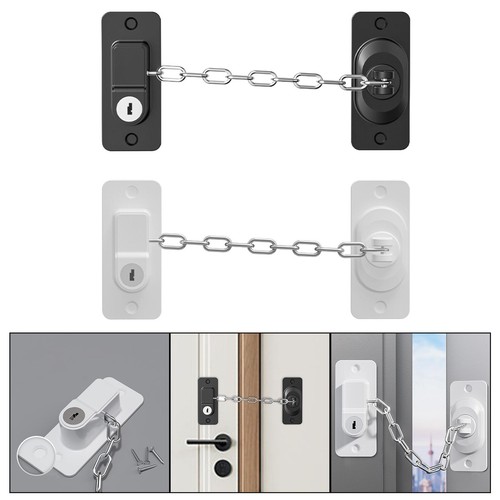 Window chain lock - chain, drilling