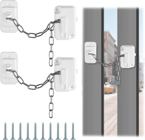 2pcs drilling window locks - 2pcs,