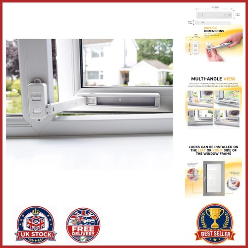 Self adhesive window lock for - self-adhesive,